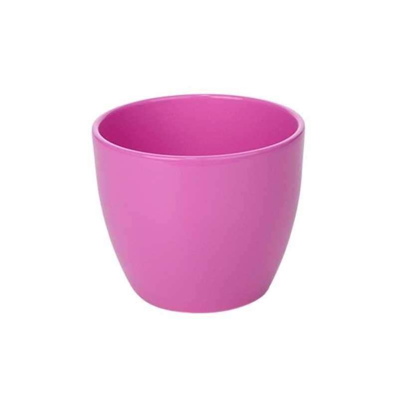 Base kerámia kaspó rózsaszín 13cm