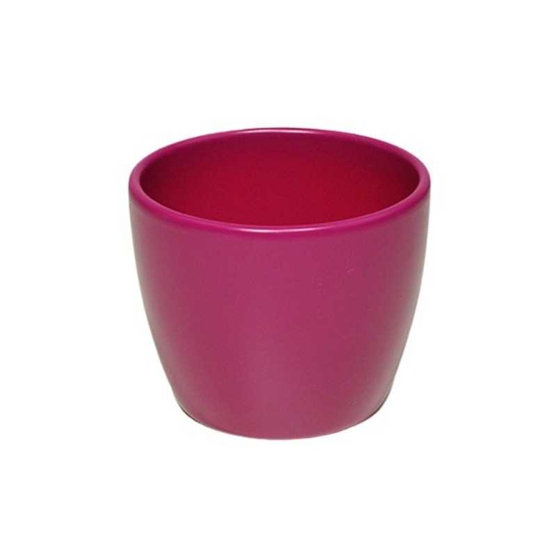 Base kerámia kaspó matt ciklámen 13 cm