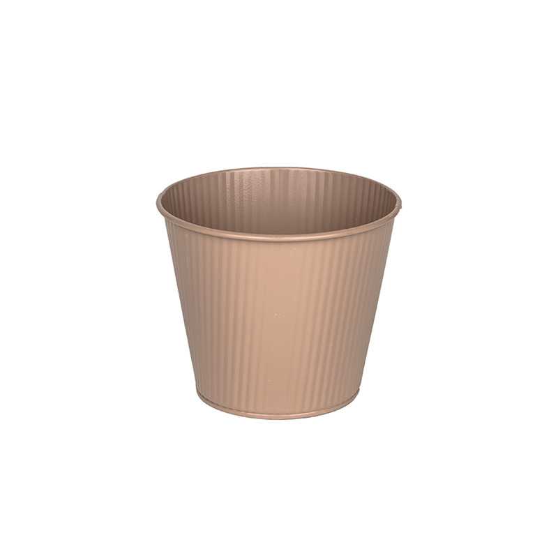 Astana fém kaspó tejeskávé 10x9,5cm